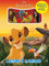 Disney Le Roi Lion Lecture et Aventures - Livres d'activités pour Enfants, Livre illustré de 12 Pages, 4 Figurines