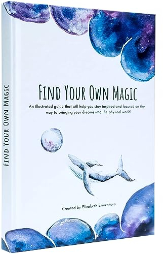Find Your Own Magic Mindfulness Journal to Boost Happiness & Gratitude | Aumenta Gratitudine & Felicità | Idee Regalo di Compleanno Donna Diario