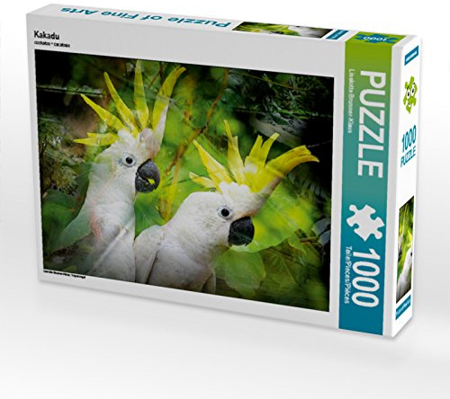 CALVENDO Puzzle Kakadu 1000 Teile Puzzle quer | Lege-Größe cm Foto-Puzzle für glückliche Stunden