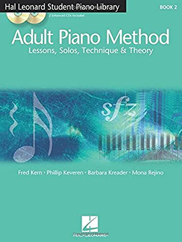 ADULT PIANO METHOD BK02 W/2CD (Hal Leonard Student Piano Library, Band 2): Lessons, Solos, Technique & Theory