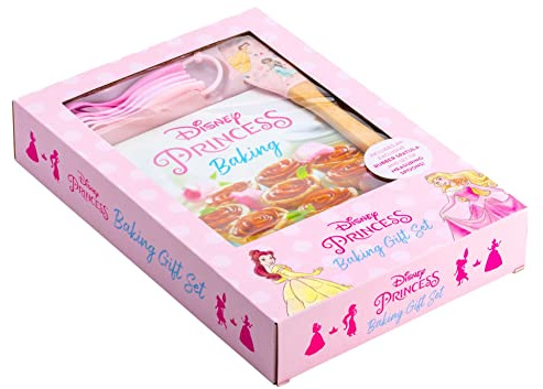 Disney Princess Baking Gift Set Edition: 60+ Royal Treats Inspired by Your Favorite Princesses, Including Cinderella, Moana & More