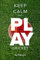 Keep Calm And Play Cricket - Notebook: Blank College Ruled Gift Journal (Cricketer Gift, Band 3)