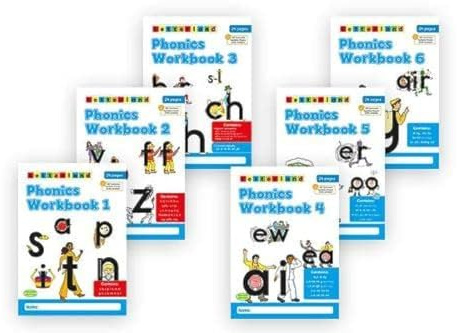 Phonics Workbooks (1-6) [2nd Edition]