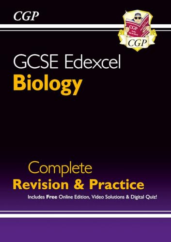 GCSE Biology Edexcel Complete Revision & Practice includes Online Edition, Videos & Quizzes: for the 2027 and 2028 exams (CGP Edexcel GCSE Biology)
