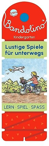 Bandolino. Lustige Spiele für unterwegs: Lernspiel mit Lösungskontrolle für Kinder ab 4 Jahren