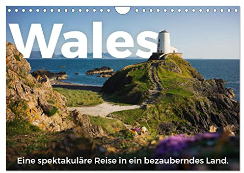 Wales - Eine spektakuläre Reise in ein bezauberndes Land. (Wandkalender 2026 DIN A4 quer), CALVENDO Monatskalender: Eine schöne Reise nach Wales. (CALVENDO Orte)