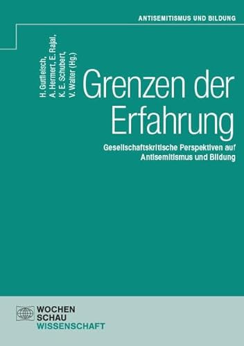 Grenzen der Erfahrung: Gesellschaftskritische Perspektiven auf Antisemitismus und Bildung