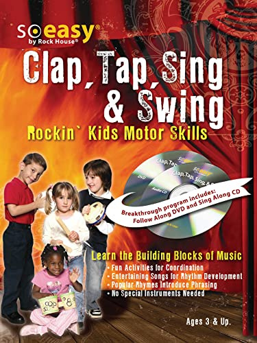 John Mccarthy Clap Tap Sing & Swing Perc Bk/Cd/Dvd (So Easy...): Rockin' Kids Motor Skills