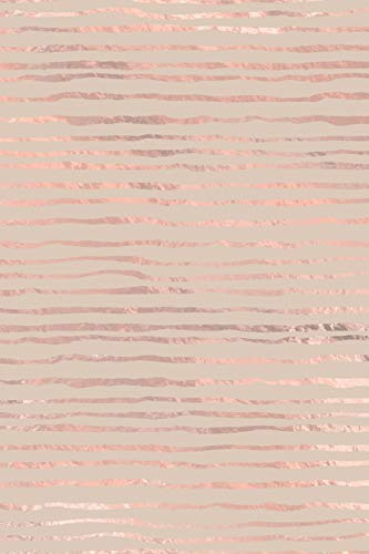 Rose Gold and Ivory Composition Notebook - Small Ruled Notebook - 6x9 Lined Notebook (Softcover Journal / Notebook / Diary) (6x9 Lined Softcover Notebook, Band 219)