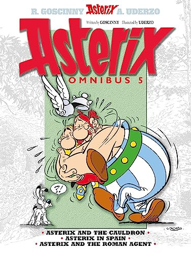Asterix: Asterix Omnibus 5: Asterix and The Cauldron, Asterix in Spain, Asterix and The Roman Agent