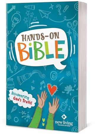 NLT Hands-On Bible, Third Edition (Softcover): New Living Translation: Discovering God's Truth!: New Living Translation, Full-Color Interior, Key Verse Activities, Fun Facts