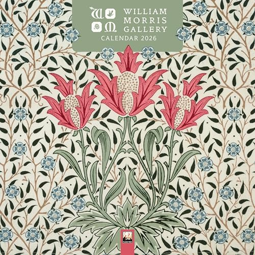 William Morris Gallery 2026 – Original Flame Tree Publishing-Kalender [Kalender] (Wall-Kalender)