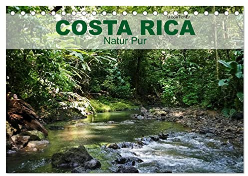 Costa Rica - Natur Pur (Tischkalender 2025 DIN A5 quer), CALVENDO Monatskalender