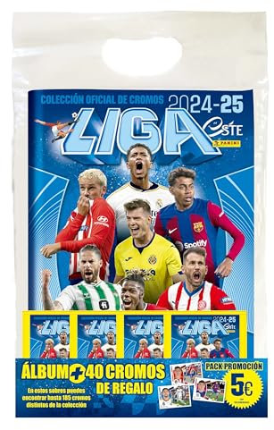 Liga Este 2024-2025 -Starter Pack Ligue Est 2024-2025, Couleur bleue, Normale (Panini 004987speggss)