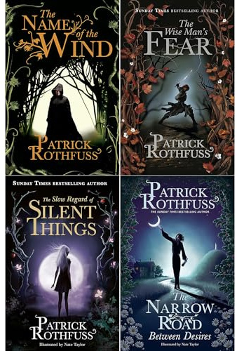 Patrick Rothfuss's Kingkiller Chronicle Collection: An Epic Fantasy Journey Through The Name of the Wind, The Wise Man's Fear, and Beyond