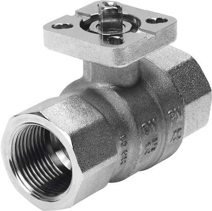 VAPB-1/4-F-40-F03 (534302) Kugelhahn Konstruktiver Aufbau:2-Wege-Kugelhahn Betätigungsart:mechanisch
