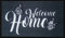 Fußmatte XXL Fußabtreter Home Willkommen Welcome 45 x 75 cm New York Trendstern Eule Flowers Blumen (grau-Butterfly)