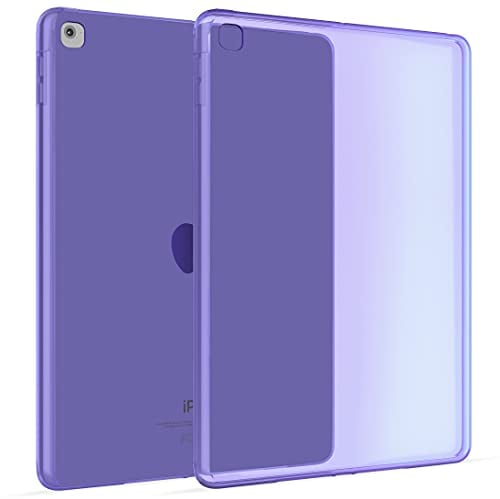 Okuli Transparent Protective Slim Silicone Cover Case For Apple iPad Mini 4 & Mini 5 in Purple