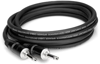 Hosa SKJ475 Câble haut-parleur TS double extrémités 6,3 mm x 22 m