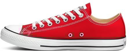 Converse All Star Low Trainers Red Canvas - 5 UK