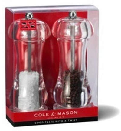 Cole & Mason Capstan Salt & Pepper Set 175mm - H175080