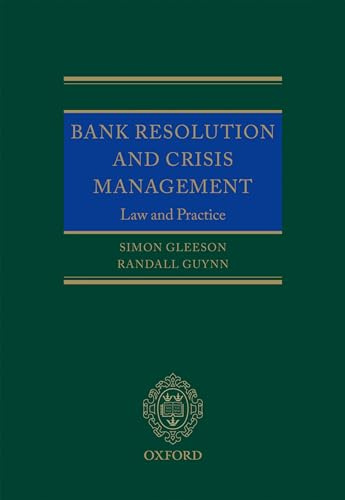 Bank Resolution and Crisis Management: Law and Practice