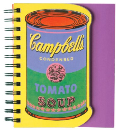 Andy Warhol Soup Can Layered Journal