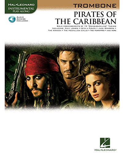 Klaus Badelt: Pirates Of The Caribbean -For Trombone- (Book & Online Audio): Noten, E-Bundle, Download (Audio) für Posaune (Hal Leonard Instrumental ... - from the Motion Picture Soundtrack