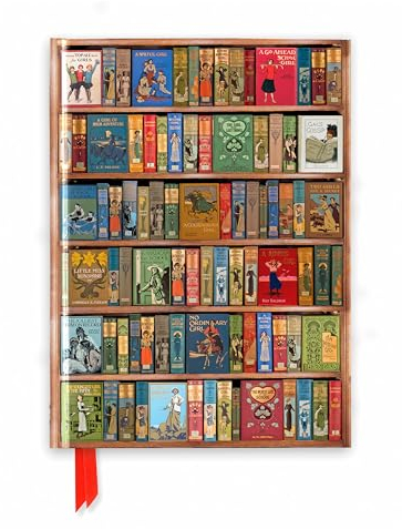 Bodleian Library: High Jinks Bookshelves (Foiled Journal): Unser hochwertiges, liniertes Blankbook mit festem, künstlerisch geprägtem Einband und ... Notizbuch DIN A 5 mit Magnetverschluss)