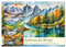 Sehnsucht Berge (Wandkalender 2025 DIN A3 quer), CALVENDO Monatskalender