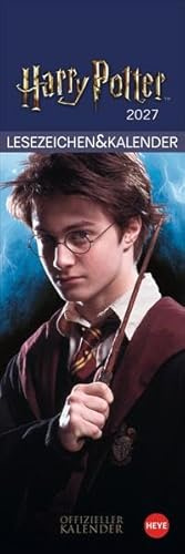 Harry Potter Lesezeichen & Kalender 2027: Als kleine Aufmerksamkeit zu Weihnachten für echte Fans: Zuerst Kalender, dann Lesezeichen.