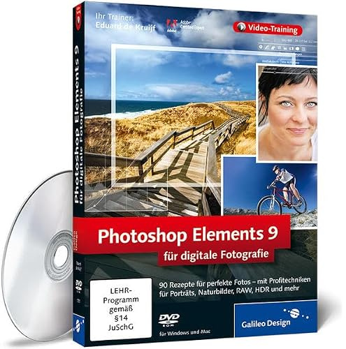 Photoshop Elements 9 für digitale Fotografie (Video-Training)
