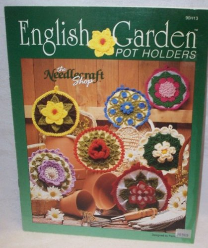 English Garden Pot Holders Crochet Booklet