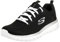 Skechers Femme Graceful-Get Connected Baskets, Noir Mesh Blanc Trim, 37 EU