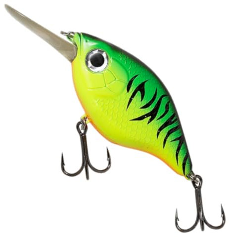 Madcat Tight-S Deep 16cm 70g - Wobbler zum Spinnangeln auf Raubfische, Kunstköder, Wallerköder, Farbe:Firetiger UV