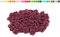 Rosen 15 mm x 20 Stück Satinrosen Aufnäher Deko Blumen Röschen zum Basteln Haarschmuck kleine Rosenköpfe Farbe: beere 280
