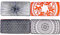 BOSILI 9.7 Inch Japanese Sushi Plate Set of 4 Long Rectangle Plates Serving Trays for desserts Dumplings Sushi and Chicken Wings Microwave and Dishwasher Safe