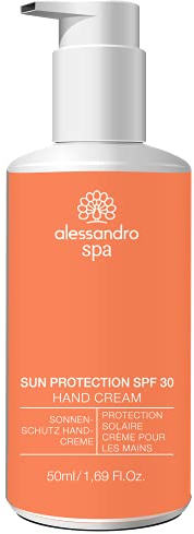 alessandro SUN PROTECTION Sonnencreme für die Hände SPF 30, 60 g