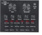 Carte Son Externe Portable en Direct, V8 Bluetooth Computer Live Broadcast Voice Changer Card Digital Mixer avec 112 Types D'électro-acoustique pour MC, Reverb, pour le Streaming en Direct, Etc.