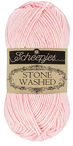 Scheepjes - Scheepjes Stone Washed 820 Rose Quartz Yarn - 10x50g