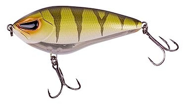 ZECK - Hardbait, Kunstköder, Jerkbait - Rogue Glider 12 cm | 1 m S - Perch