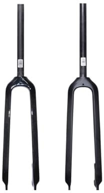SkyjOy Fourche VTT 1 Pcs Noir Full Carbon Fourche VTT/Fourche Carbone 1-1/8 Fourche VTT 26 Pouces (Color : 6)