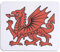 Azeeda 'Welsh Red Dragon' Mouse Mat/Desk Pad (MO00033089)