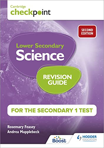 Cambridge Checkpoint Lower Secondary Science Revision Guide for the Secondary 1 Test 2nd edition (Cambridge Primary Science)