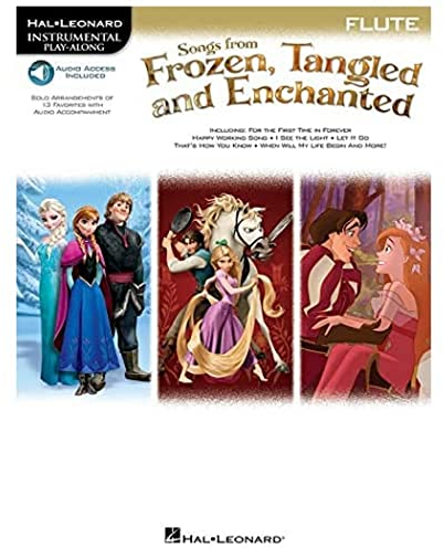Instrumental Play-Along: Songs From Frozen, Tangled & Enchanted - Flute (Hal Leonard Instrumental Play-along): Instrumental Play-Along - Flute