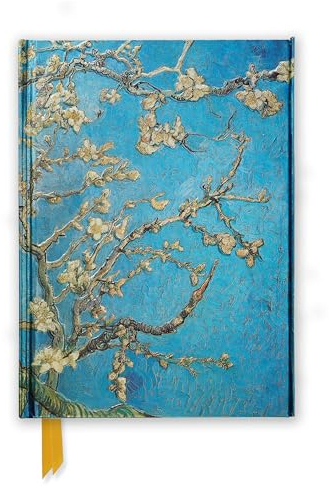 Schmales Hardcover-Notizbuch: Vincent van Gogh, Mandelbaum in Blüte: Unser hochwertiges, liniertes Blankbook mit festem, künstlerisch geprägtem Einband (Schmale Hardcover-Notizbücher)
