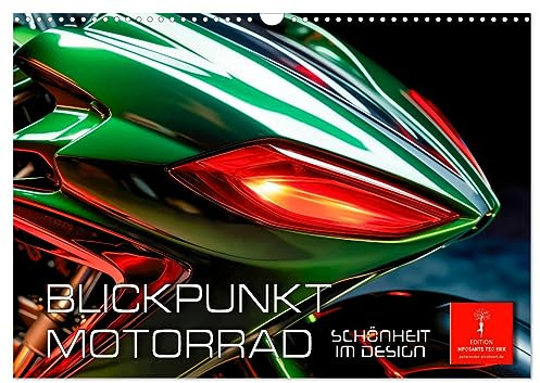 Blickpunkt Motorrad Schönheit im Design (Wandkalender 2026 DIN A3 quer), CALVENDO Monatskalender: Motorradperfektion neu definiert. (CALVENDO Mobilitaet)