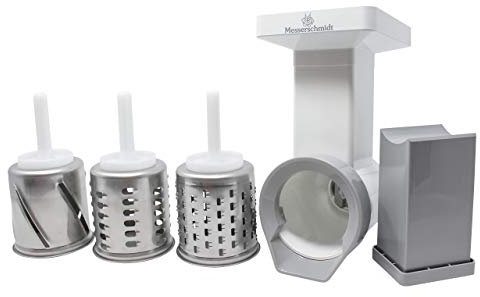 Messerschmidt GERMAN Slicer Shredder Attachment for KitchenAid Stand Mixers by Family Grain Mill