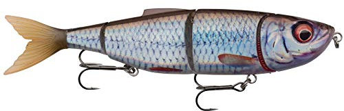 Savage Gear 4Play V2 Swim N Jerk - 3D gescannter Heringsschwimmköder für Raubfischangler, realistische Aktion, Stop & Go Techniken, ideal für Hecht, Barsch & mehr | Slow Sink Plötze 16,5 cm