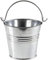 Zinkeimer Metalleimer Blecheimer verzinkt Eimer 5l 7l 10l 12l 16l Garteneimer Ascheeimer Wassereimer Silber Verschiedene Größen für Bauarbeiten Robust (10L)